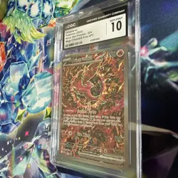 Oricorio ex Pokemon Black Star Promos 024 Mega Charizard UPC CGC Gem Mint 10 - Image 3
