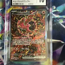 Oricorio ex Pokemon Black Star Promos 024 Mega Charizard UPC CGC Gem Mint 10 - Image 4