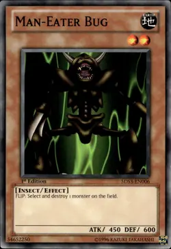 Man-Eater Bug - 1st Edition 5DS3-EN006 - LP - YuGiOh - Image 1