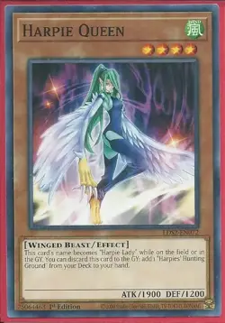 Yugioh - Harpie Queen - 1st Edition Card - Image 1