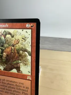 MTG - Aggravated Assault - LP Rare #185 Onslaught Vintage - Image 2