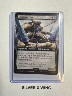 Seymour Flux Extended Art x1, MTG, Magic the Gathering, Final Fantasy, FIN, NM - Image 1