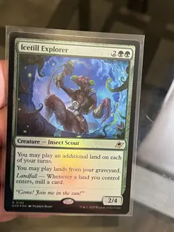 MTG ~ Icetill Explorer ~ FOIL #192 EOE Edge Of Eternities : NM - Image 1