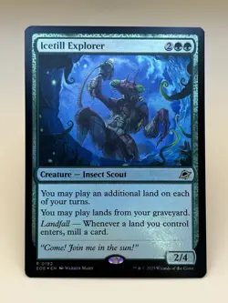 MTG ~ Icetill Explorer ~ FOIL #192 EOE Edge Of Eternities : NM - Image 2