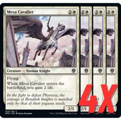 MTG Mesa Cavalier (Dominaria United) 026/281 (NEAR MINT) (4X) - Image 1