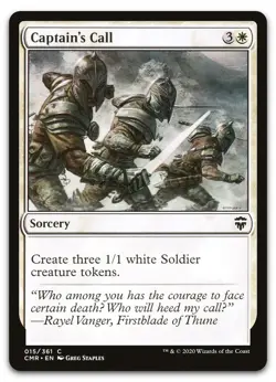 Captain's Call #15 (NM) Commander Legends CMR Magic MTG - Image 1