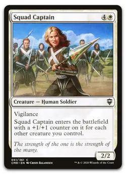 Squad Captain #51 (NM) Commander Legends CMR Magic MTG - Image 1