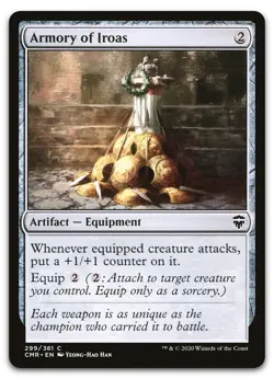 Armory of Iroas #299 (NM) Commander Legends CMR Magic MTG - Image 1