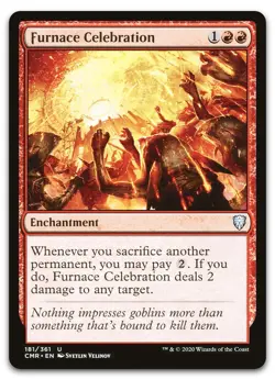Furnace Celebration #181 (NM) Commander Legends CMR Magic MTG - Image 1