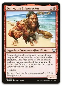 Dargo, the Shipwrecker #172 (NM) Commander Legends CMR Magic MTG - Image 1