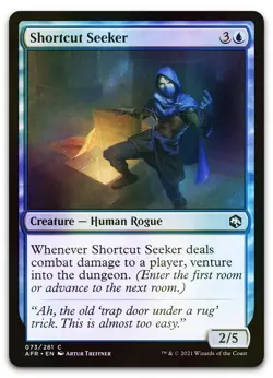Shortcut Seeker #73 (Foil) (NM) Forgotten Realms AFR Magic MTG - Image 1