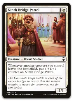 Ninth Bridge Patrol #33 (NM) Commander Legends CMR Magic MTG - Image 1