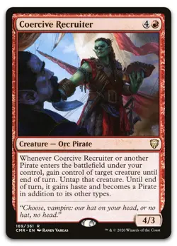 Coercive Recruiter #169 (NM) Commander Legends CMR Magic MTG - Image 1