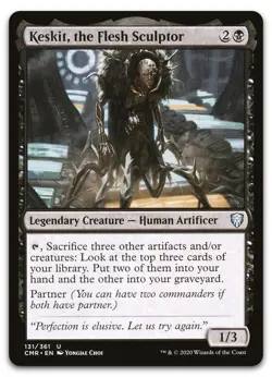 Keskit, the Flesh Sculptor #131 (NM) Commander Legends CMR Magic MTG - Image 1