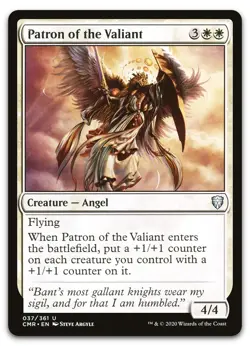 Patron of the Valiant #37 (NM) Commander Legends CMR Magic MTG - Image 1