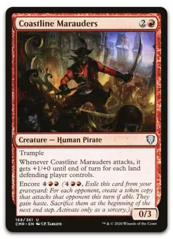 Coastline Marauders #168 (NM) Commander Legends CMR Magic MTG - Image 1