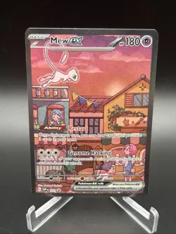 Pokemon TCG Sealed Mew EX 053 Holo Black Star Promo Scarlet & Violet 151 - Image 1