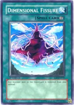 Dimensional Fissure - EOJ-EN047 - Common - Unlimited Edition - Heavily Played - - Image 1