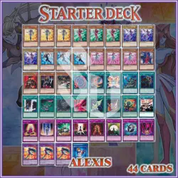 CYBER BLADE FUSION STARTER DECK 44 | Alexis Prima Gymnast Duelist Kingdom YuGiOh - Image 2