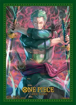 Roronoa Zoro ONE PIECE Card Game Oﬃcial Card Sleeves 11 New Sealed 1 Pack - Image 4