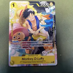 One Piece Monkey D Luffy OP10-111 Welcome Pack 2026 Vol 1 English Full Art Promo - Image 1