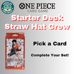 One Piece Card ST01 Straw Hat Crew Starter Deck Singles, Complete your deck! - Image 1