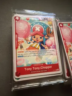 One Piece Promos Pack (Gol D Roger Promo P-101 to P-107 Card English) SEALED - Image 1