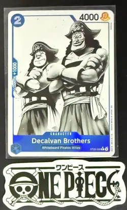 One Piece ST22-008 C* Decalvan Brothers - Parallel Art - ENG - Foil - TCG - NM/M - Image 1