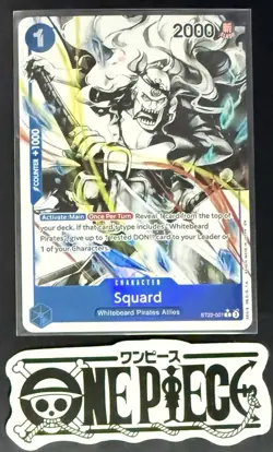 One Piece ST22-007 C* Squard - Parallel Art - ENG - Foil - TCG - NM/M - Image 1