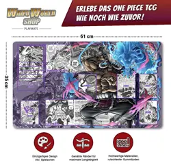One Piece Kaido Playmat - Spielmatte Unterlage TCG Animal Kingdom Yamato Emperor - Image 5