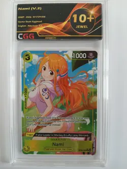 One Piece ENGLISH Nami (ST29-008) (V.2) Starter Deck: Egghead CGG 9,5/10+ OP067E - Image 1