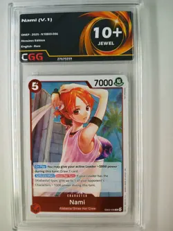 Card One piece Nami (EB03-006) (V.1) Heroines Edition CGG 9,5/10+ OP016E - Image 2