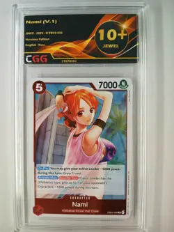 Card One piece Nami (EB03-006) (V.1) Heroines Edition CGG 9,5/10+ OP016E - Image 3