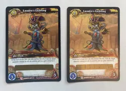 WOW World of Warcraft TCG Unscratched Loot Cards Landro's Lichling WOW PET - Image 1