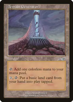 Terrain Generator Nemesis PLD Land Uncommon MAGIC THE GATHERING CARD ABUGames - Image 1