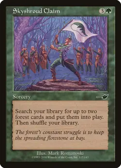 Skyshroud Claim Nemesis PLD Green Common MAGIC THE GATHERING CARD ABUGames - Image 1