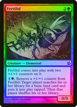 Fertilid FOIL Morningtide NM Green Common MAGIC THE GATHERING CARD ABUGames - Image 1