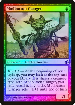 Mudbutton Clanger FOIL Morningtide NM Red Common MAGIC GATHERING CARD ABUGames - Image 1