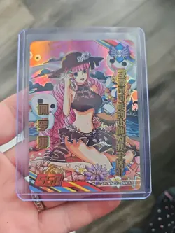 One Piece Collectible Trading Card Holo Foil Perona SSR-17 - Image 1