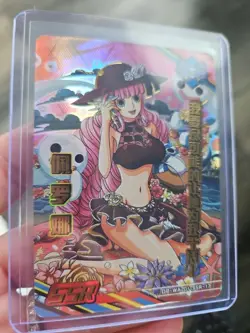 One Piece Collectible Trading Card Holo Foil Perona SSR-17 - Image 4
