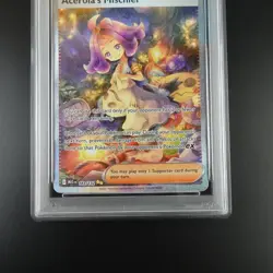 PSA 9 Acerola's Mishchief 183/132 Pokemon Mega Evolutions Graded Card - Image 3