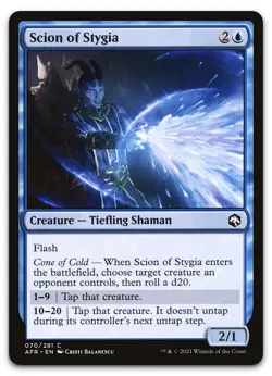 Scion of Stygia #70 (NM) Forgotten Realms AFR Magic MTG - Image 1