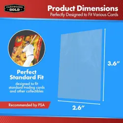 Penny Sleeves for Trading Cards - 5000 Count Card 5000 Sleeves, Clear - Image 2