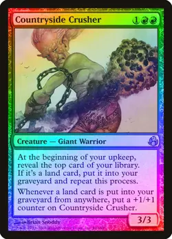 Countryside Crusher FOIL Morningtide NM Red Rare MAGIC GATHERING CARD ABUGames - Image 1