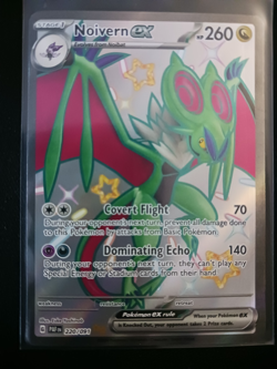 Noivern ex - 220/091 - Pokemon Paldean Fates Shiny Full Art Ultra Rare Card NM - Image 1