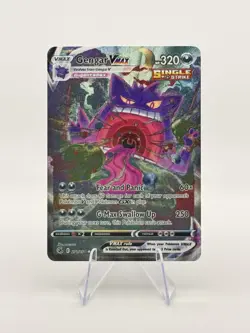 Custom Made Gengar VMAX (Alternate Art) 271/264 Swsh08 Fan Art Card Non TCG - Image 1