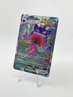 Custom Made Gengar VMAX (Alternate Art) 271/264 Swsh08 Fan Art Card Non TCG - Image 3