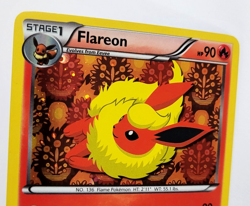 Pokemon Card FLAREON Holo BW88 Black Star Promo # 136 Flame NM - Image 1