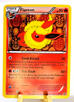 Pokemon Card FLAREON Holo BW88 Black Star Promo # 136 Flame NM - Image 2