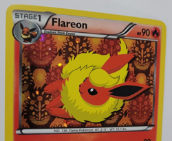 Pokemon Card FLAREON Holo BW88 Black Star Promo # 136 Flame NM - Image 3